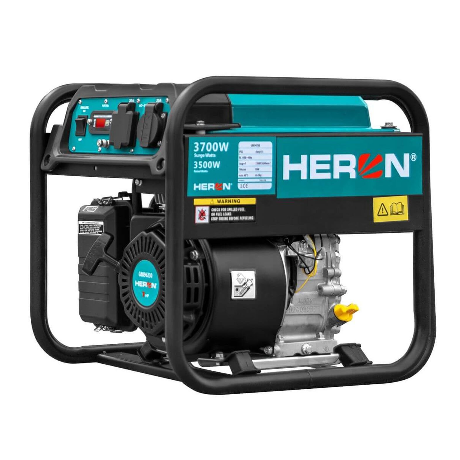 HERON Generador Eléctrico Inversor 7 HP